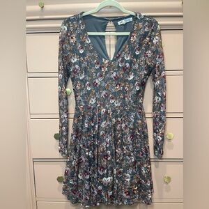 Cute Dress! Floral Lace overlay. Flirty!!